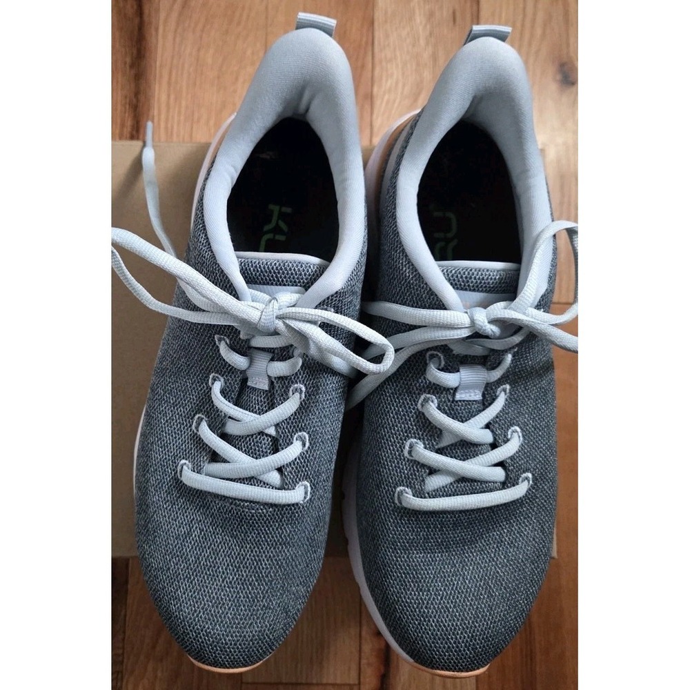 Womens KURU Sneaker  FLEX Via  Size 8.5 Medium Mist Blue-Apricot MINT